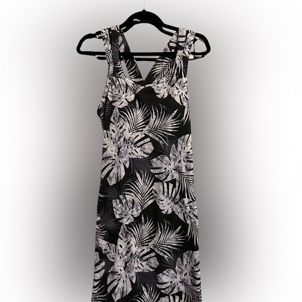 ZeroXposur Black and Gray Sleeveless Sundress